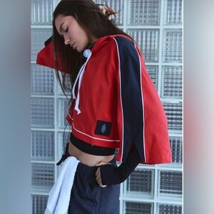 NWT FP Movement Outfield Layer Small Victory Red